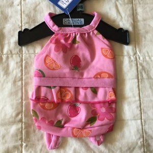 2/$10 NEW Bathing Suit for Dogs Size XXS